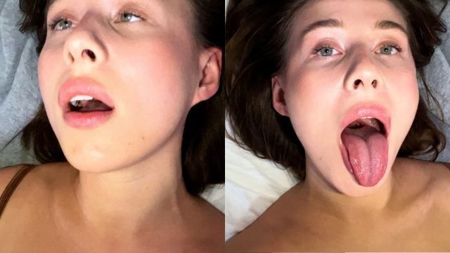 Obraz Cumowanie i przewracanie oczami w orgazmie